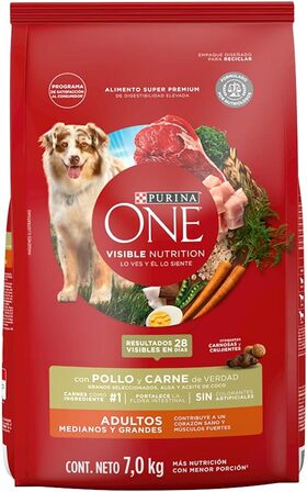 Purina One Dry Perro Visible Nutrition Adulto